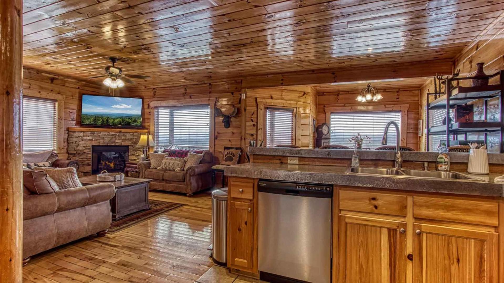 Вилла New Majestic 5 Star Amazing View, Pool, Hot Tub! Пиджен-Фордж Экстерьер фото