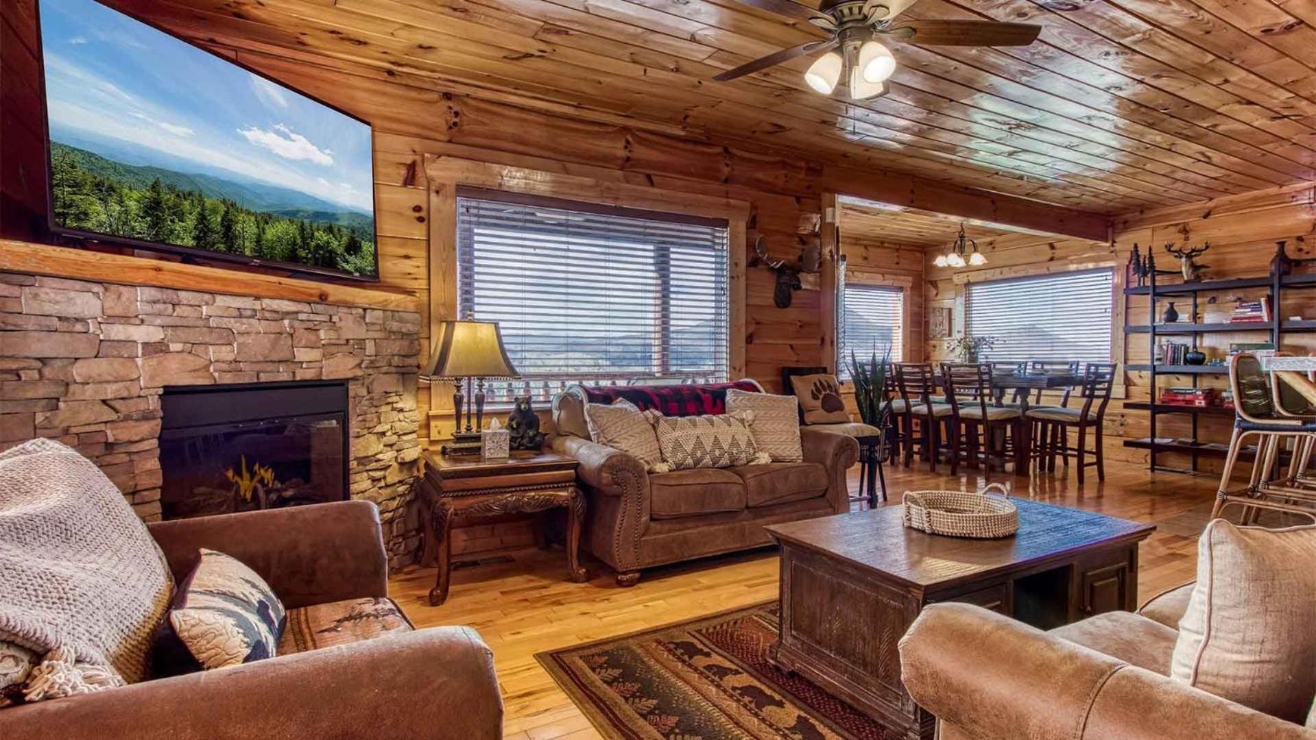 Вилла New Majestic 5 Star Amazing View, Pool, Hot Tub! Пиджен-Фордж Экстерьер фото