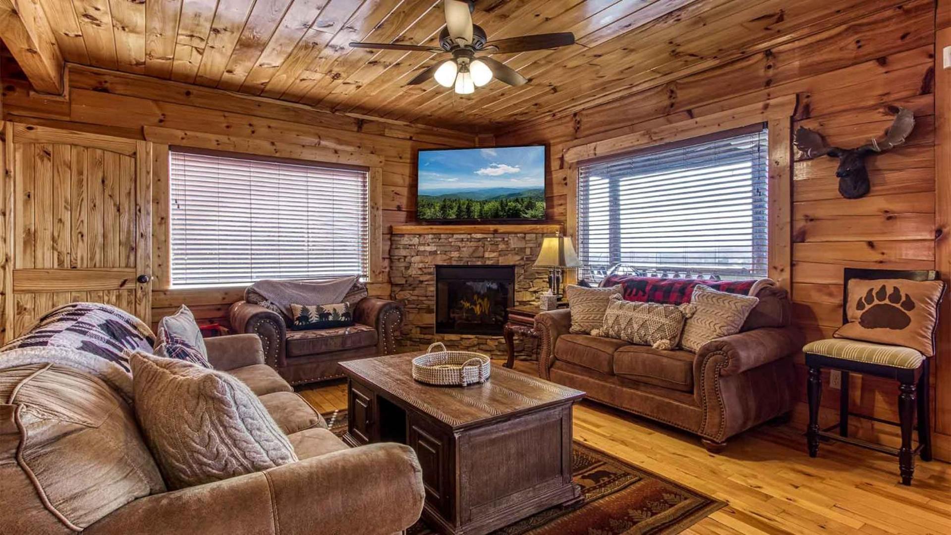 Вилла New Majestic 5 Star Amazing View, Pool, Hot Tub! Пиджен-Фордж Экстерьер фото
