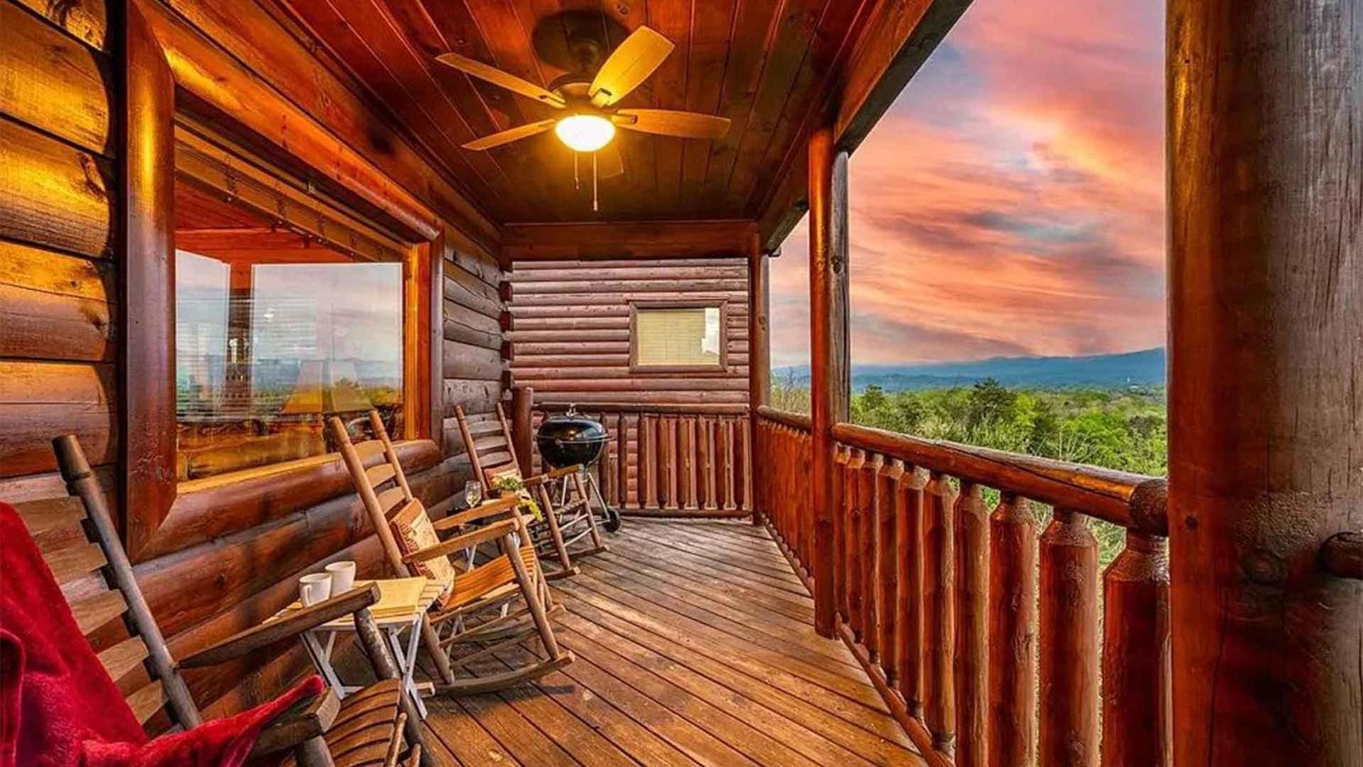 Вилла New Majestic 5 Star Amazing View, Pool, Hot Tub! Пиджен-Фордж Экстерьер фото